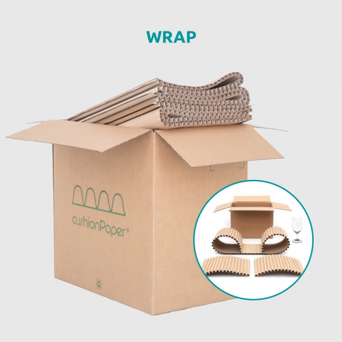 CUSCHIONPAPER WRAP - FOGLI